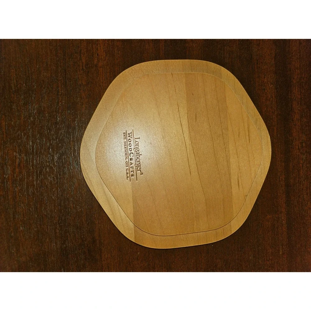 Longaberger Sage Basket  WoodCrafts Lid